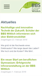 Mobile Screenshot of bbs-wittlich.de